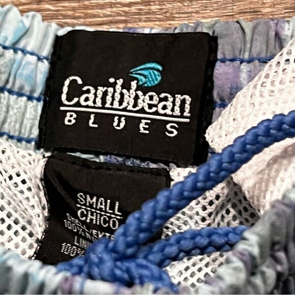 NWT Caribbean Blues Vintage Swim Trunks - Picture 7 of 8